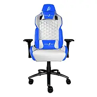 Игровое кресло 1STPLAYER DK2 Blue White