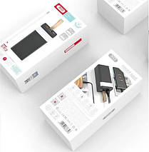 Портативний Power Bank XO-PR130 40000 mAh зовнішній акумулятор повербанк для смартфона швидка зарядка ліхтарик, фото 6