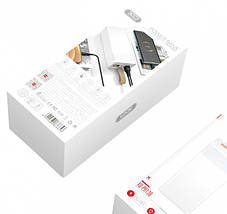 Портативний Power Bank XO-PR130 40000 mAh зовнішній акумулятор повербанк для смартфона швидка зарядка ліхтарик, фото 5