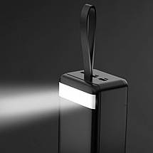 Портативний Power Bank XO-PR158 50000 mAh зовнішній акумулятор повербанк для смартфона швидка зарядка ліхтарик, фото 6