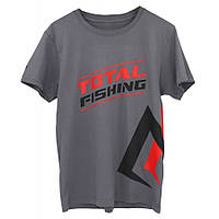 Футболка Mikado Total Fishing L real grey