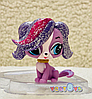 Littlest Pet Shop Zoe Trent Фігурка Літл Пет Шоп Собачка Маленький зоомагазин Hasbro 3878glitter, фото 3