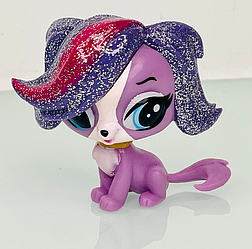 Littlest Pet Shop Zoe Trent Фігурка Літл Пет Шоп Собачка Маленький зоомагазин Hasbro 3878glitter