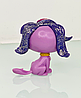 Littlest Pet Shop Zoe Trent Фігурка Літл Пет Шоп Собачка Маленький зоомагазин Hasbro 3878glitter, фото 5