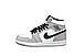 Зимові Жіночі Кросівки Nike Air Jordan 1 Winter Grey Black White (Хутро) 36-37-38-39-40-41, фото 3