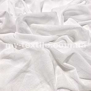 Сітка стрейч 150 см однотонна Білий