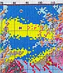 Набір для вишивання за нанесеною на канву схемою "Beautiful homeland(3)".AIDA 14CT printed, 44*36 см, фото 8