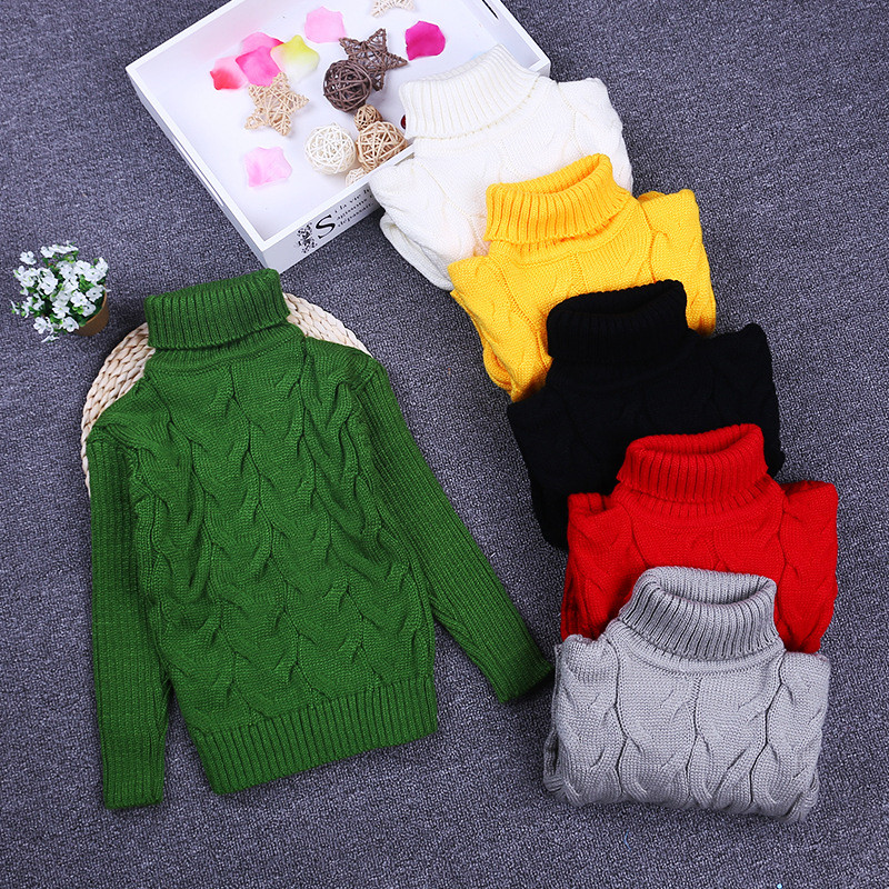 Дитячий светр для дівчинки 90-130см Гарний гольф на дівчинку Теплий гольф дитячий