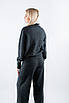 Костюм з кардиганом та штанами темно-сірий 40017 ONE SIZE (2000000115436), фото 3