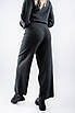 Костюм з кардиганом та штанами темно-сірий 40017 ONE SIZE (2000000115436), фото 6