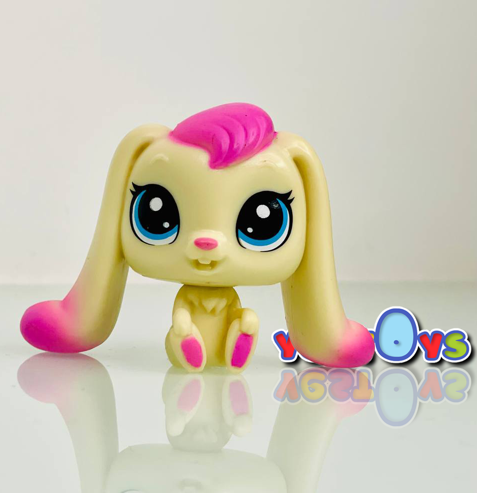 Littlest Pet Shop BUNNY - Фігурка Літл Пет Шоп Зайчик з рожевими вухами Маленький зоомагазин Hasbro 1900461