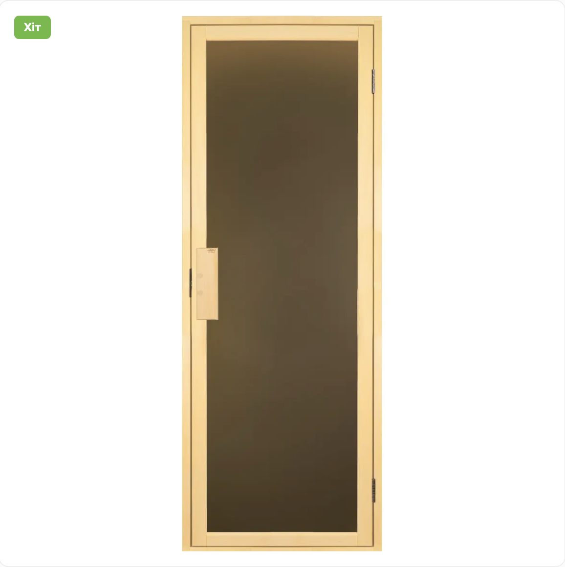 Двері для лазні, сауни, парної "Tesli DUO 1900 х 700 мм" New model 2024