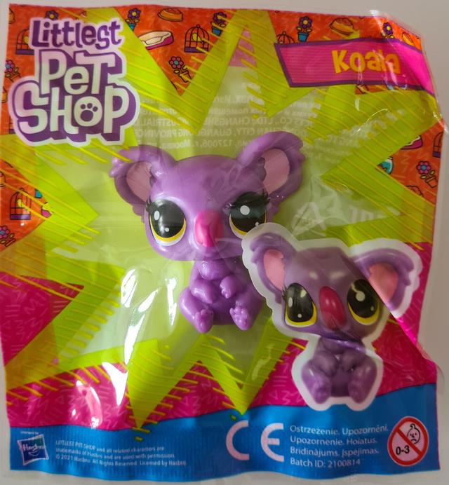 Littlest Pet Shop KOALA violet - Фігурка Літл Пет Шоп Коала фіолетова Маленький зоомагазин Hasbro 2100814