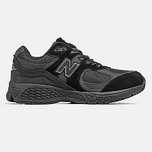 Чоловічі кросівки New Balance 2002R Black (с мехом) ALL13800, фото 4