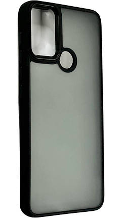 TPU чохол Matte Color для Motorola E40 чорний, фото 1