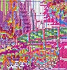 Набір для вишивання за нанесеною на канву схемою "Dream land place". AIDA 14CT printed,54*39см, фото 9