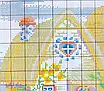 Набір для вишивання за нанесеною на канву схемою "Dream land place". AIDA 14CT printed,54*39см, фото 5