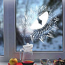 Вінілова інтер'єрна наклейка на Новий рік, Різдво, свято "Око Дракона", фото 7