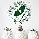 Вінілова інтер'єрна наклейка на Новий рік, Різдво, свято "Око Дракона", фото 2