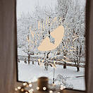 Вінілова інтер'єрна наклейка на Новий рік, Різдво, свято "Око Дракона", фото 4