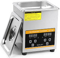 Ультразвукова ванна Skymen ZX-010S металева / ємність 2л / нагрів 20 - 80°C / таймер 30 хв. / 60 Вт