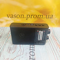 Радіоприймач багатофункціональний FM-радіо з акумулятором USB портативна музична колонка радіо з MP3