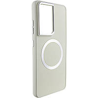 TPU чехол Bonbon Metal Style with MagSafe для Samsung Galaxy S22 Ultra SND