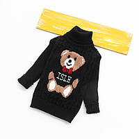 Дитячий светр для дітей 100-140см Дитячий светр під горло Теплий дитячий гольф