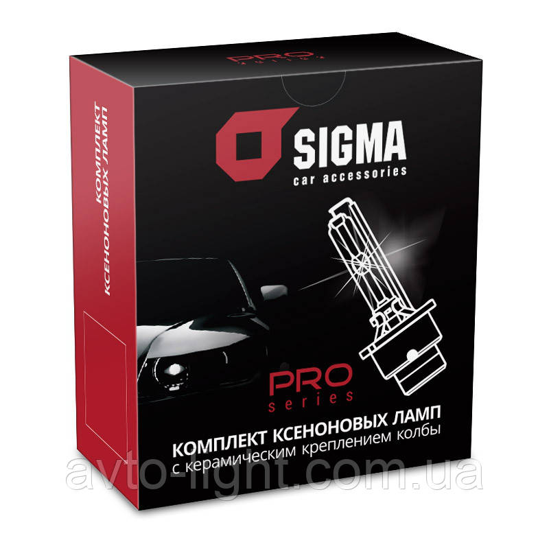 Лампа ксенонова SIGMA PRO H1 6000 K