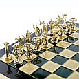 Шахова дошка з тематичними фігурками в дерев'яній скриньці від грецької бренду Manopoulos, фото 3