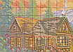 Набір для вишивання за нанесеною на канву схемою "Sunset (1)" .   AIDA 14CT printed, 41*31 см, фото 7