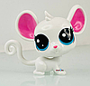 Littlest Pet Shop набір Фігурок Літл Пет Шоп Біла Мишка, Жовтий кіт і Песик Маленький зоомагазин Hasbro 200809, фото 5