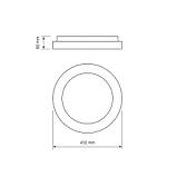 LED світильник VIDEX EDGE-RC-72W-BLACK (VLE-ERC-72B), фото 7