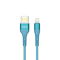 Кабель USB Lightning HAVIT HV-H699 2.1A 1м