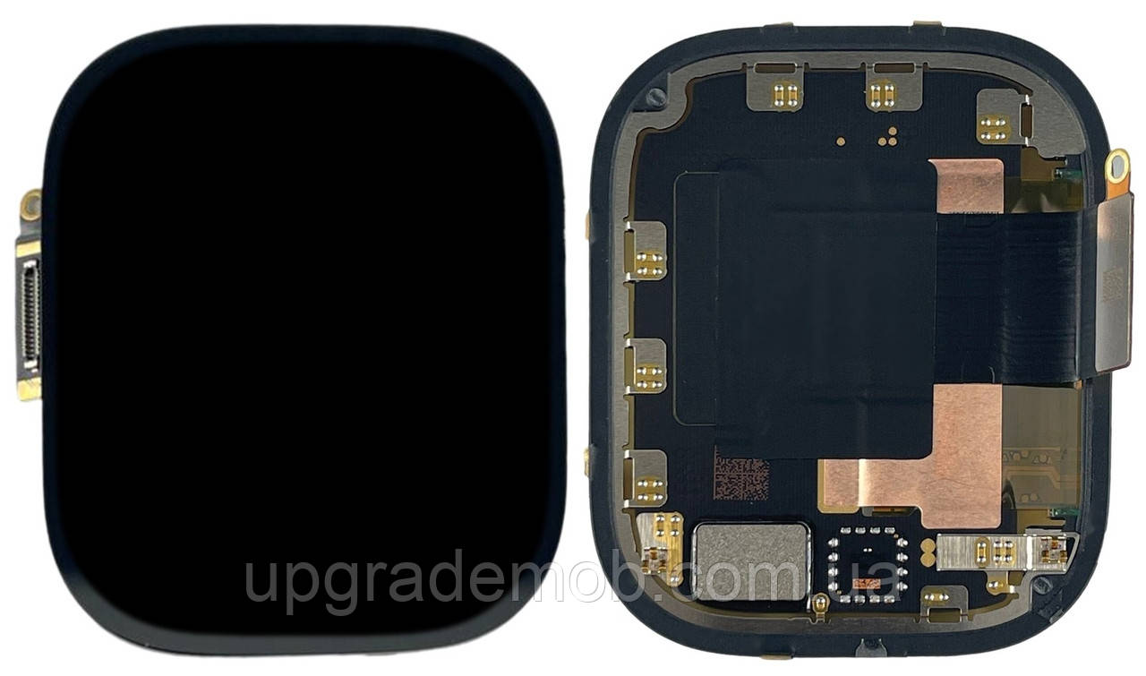 Дисплей модуль тачскрин Apple Watch Ultra 49 mm чорний оригінал з розбирання, фото 1