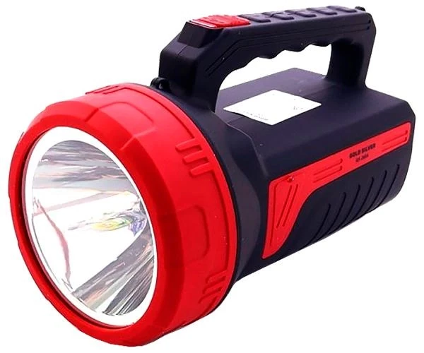 Акумуляторний світлодіодний ручний ліхтар LED Gold Silver GS-2656 Jw