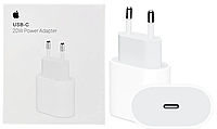 Зарядное устройство Apple USB-C Power 20W Adapter (MHJE3) (AAA in box)