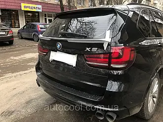 Спойлер багажника BMW X5 у кузові F15 2013+ г.в. стиль Renegade