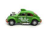 Машинка KINSMART металева KT5405W Volkswagen Beetle Custom Dragracer, фото 3