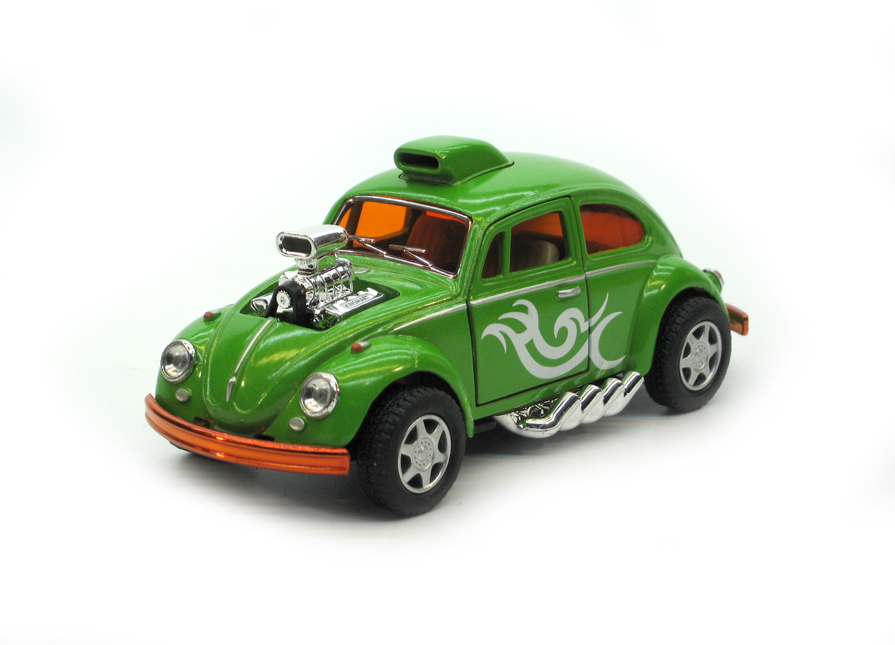 Машинка KINSMART металева KT5405W Volkswagen Beetle Custom Dragracer