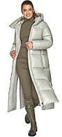 Платинова водонепроникна жіноча куртка модель 51525