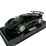 Машинка Ferrari P80-C іграшка моделька металева колекційна 15 см Чорний (60279), фото 5