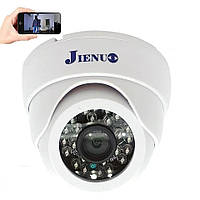 Купольна IP Wi-Fi камера Jienuo JN-517-D-Wi-Fi 1080P, Onvif, AP Hotspot. CamHi​​​​​ Pro