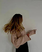 Жіночий в'язаний светр, фото 3