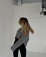 Жіночий в'язаний светр, фото 5