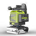 4D лазерний рівень лазерний нівелір рівень лазерний 16-лінійний лазерний рівень самовирівнюється 360 градусів горизонтальний, фото 6