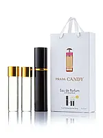 Мини-духи с фeрoмонами женские Prada Candy 3х15 ml