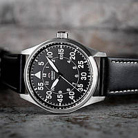 Мужские наручные японские. часы механика с автоподзаводом Orient RN-AC0H03B AVIATOR PILOT Automatic