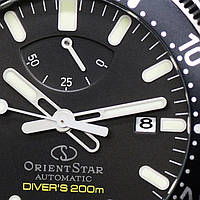 Мужские оригинальные дайверские. наручные часы Orient Star RK-AU0309B Diver 200M Automatic