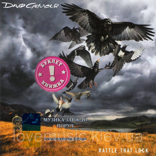 Музичний сд диск DAVID GILMOUR Rattle that lock (2015) (audio cd)